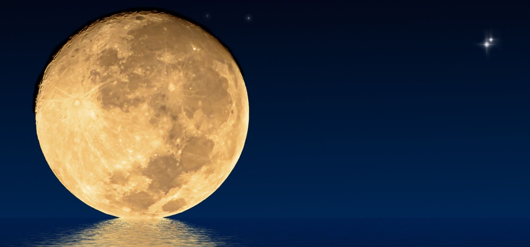 Moon on the water