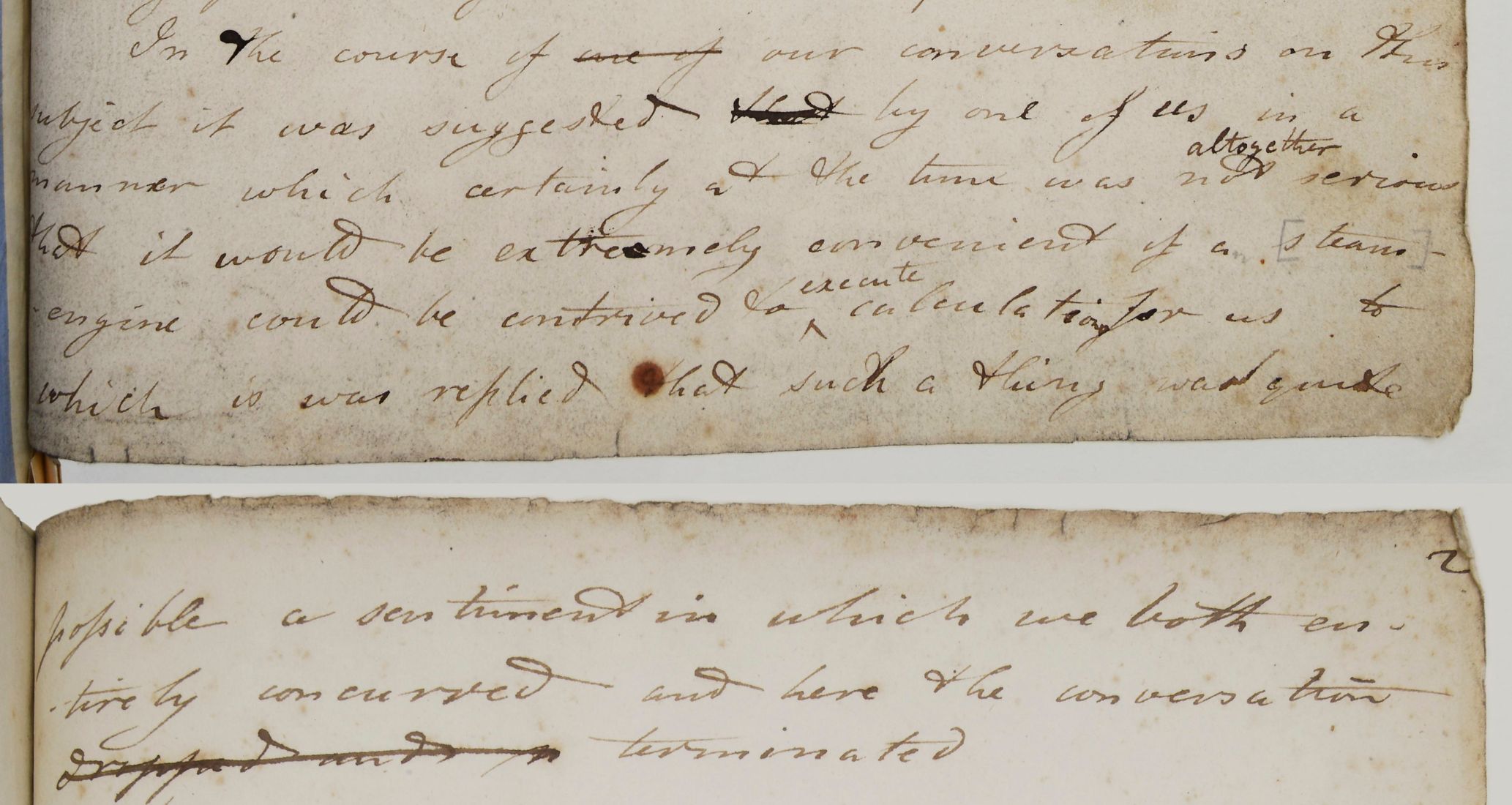 MS Buxton 7 34 f 1r a (Conversation with William Herschel) MS Buxton 7 34 f 1r a (Conversation with William Herschel)